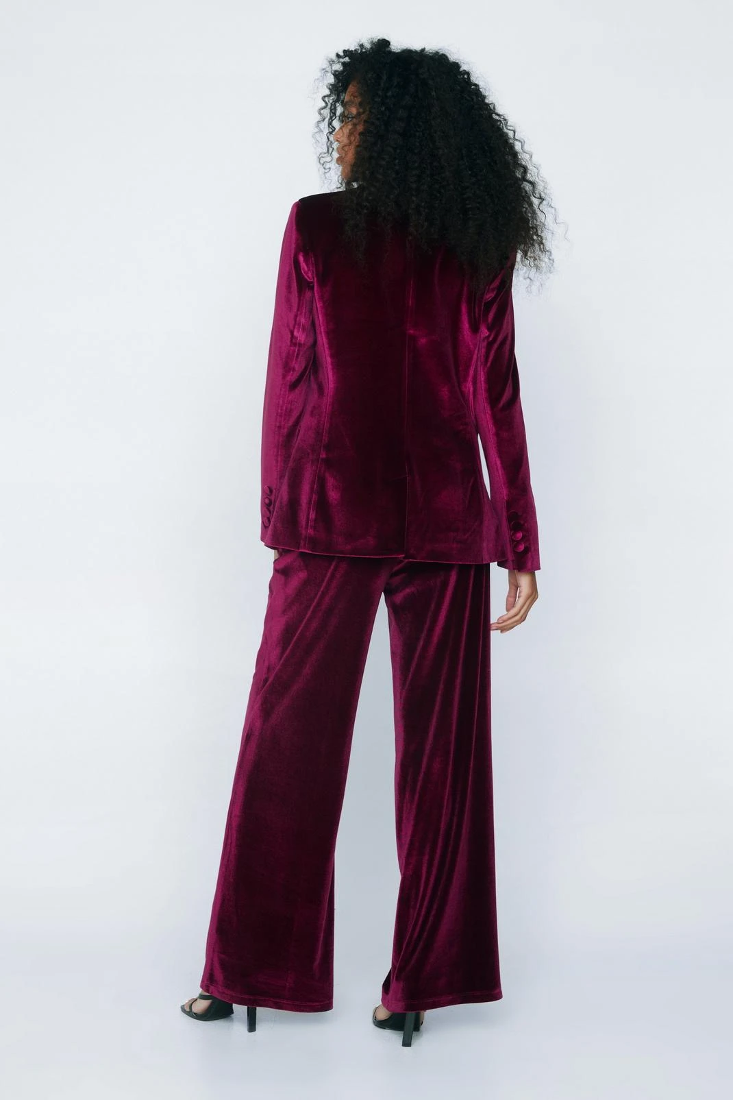 Velvet Tailored Pants - Image 6