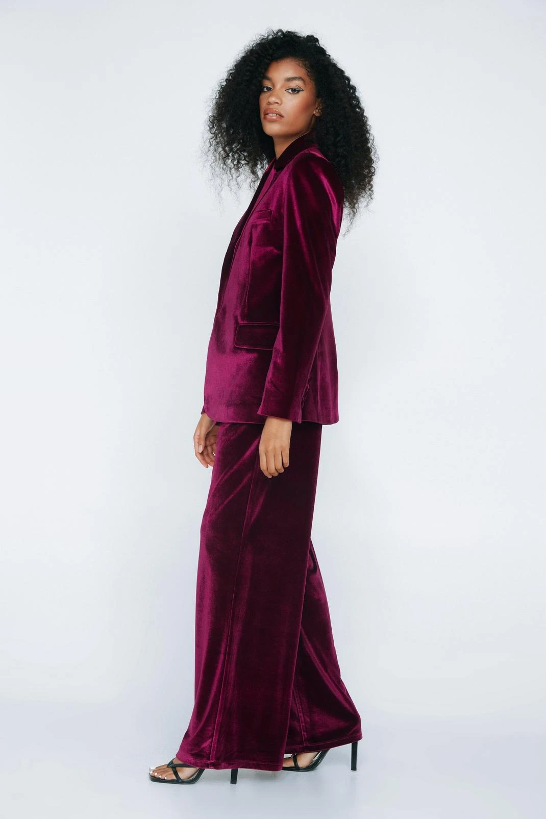 Velvet Tailored Pants - Image 4