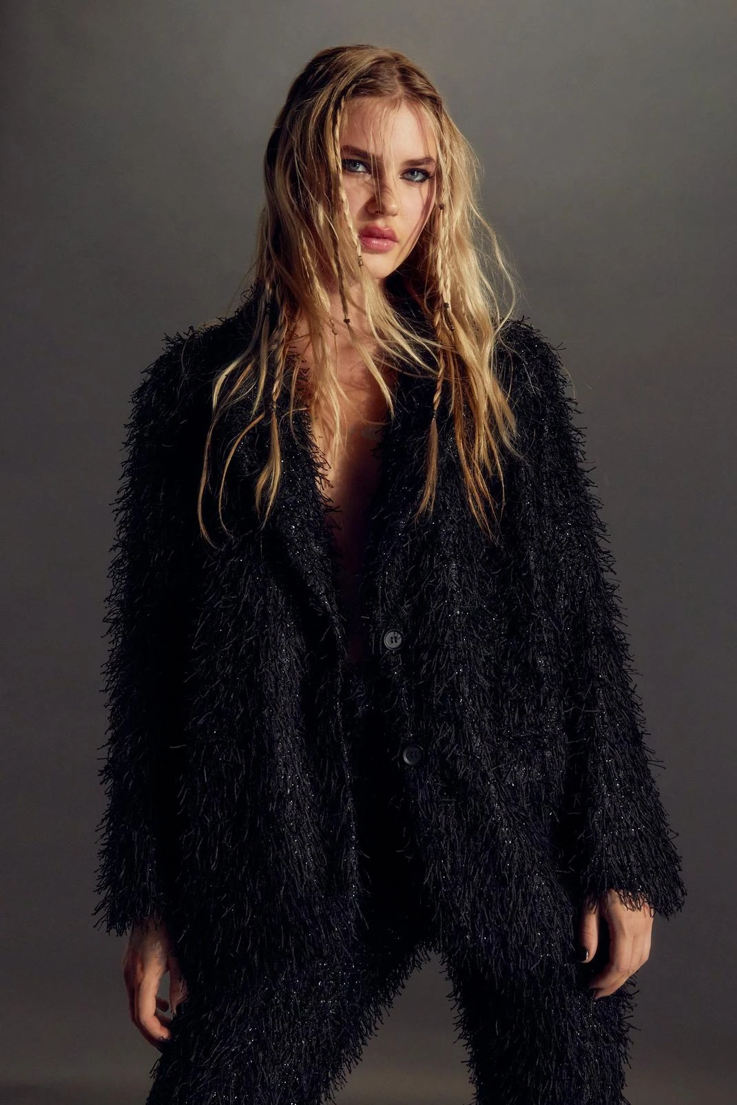 Premium Tassle Fabric Blazer - Image 7