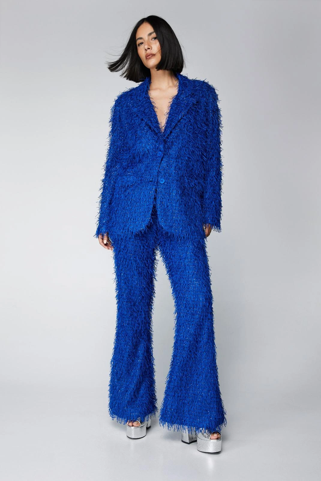 Premium Tassle Fabric Blazer - Image 5