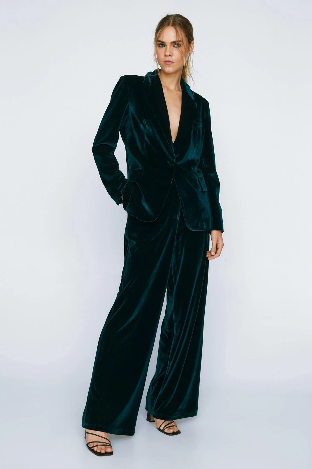 Velvet Tailored Pants - Image 7