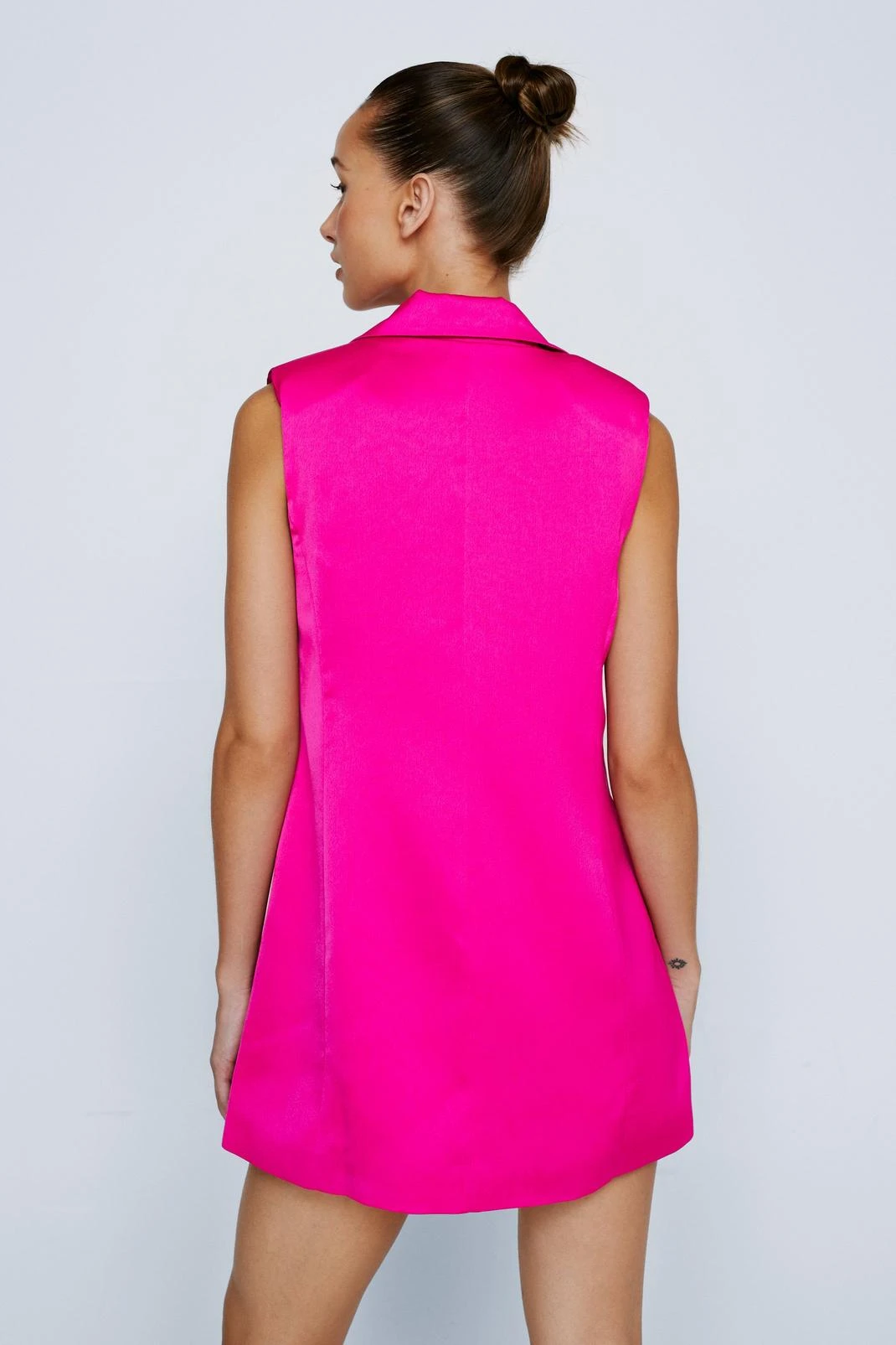 Petite Tailored Vest Mini Dress - Image 5