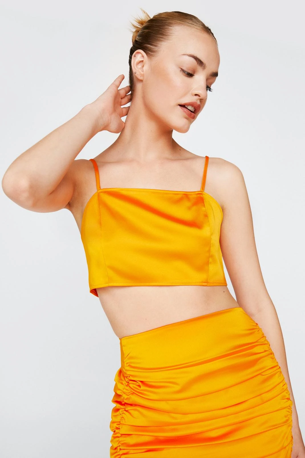 Premium Bonded Satin Bralette - Image 5