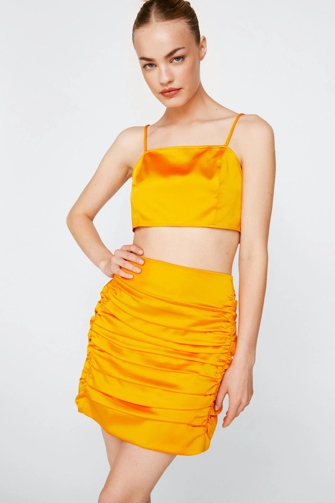 Premium Bonded Satin Bralette - Image 4