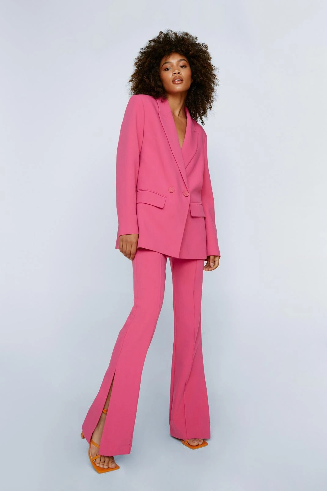 Tailored Pants With Side Splits - Image 7