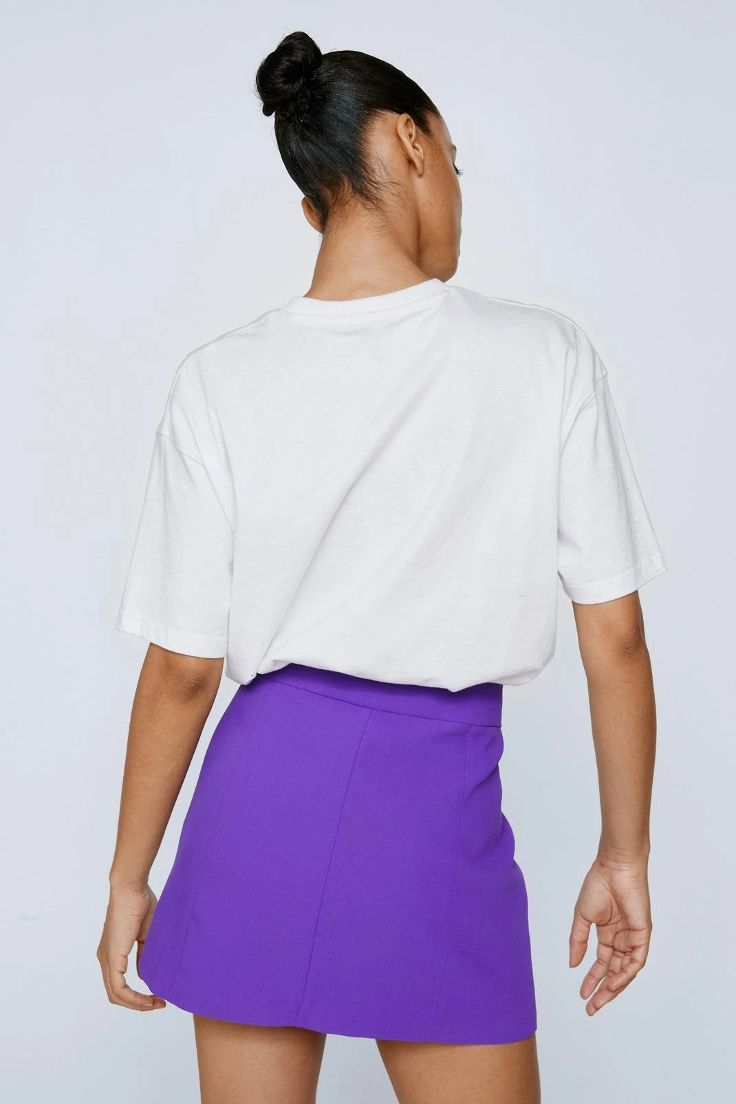 Premium Tailored Mini Skirt - Image 2